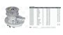 Imagen de BOMBA DE AGUA GM CHEVROLET ASTRA/ZAFIRA/VECTRA 2.0 8V